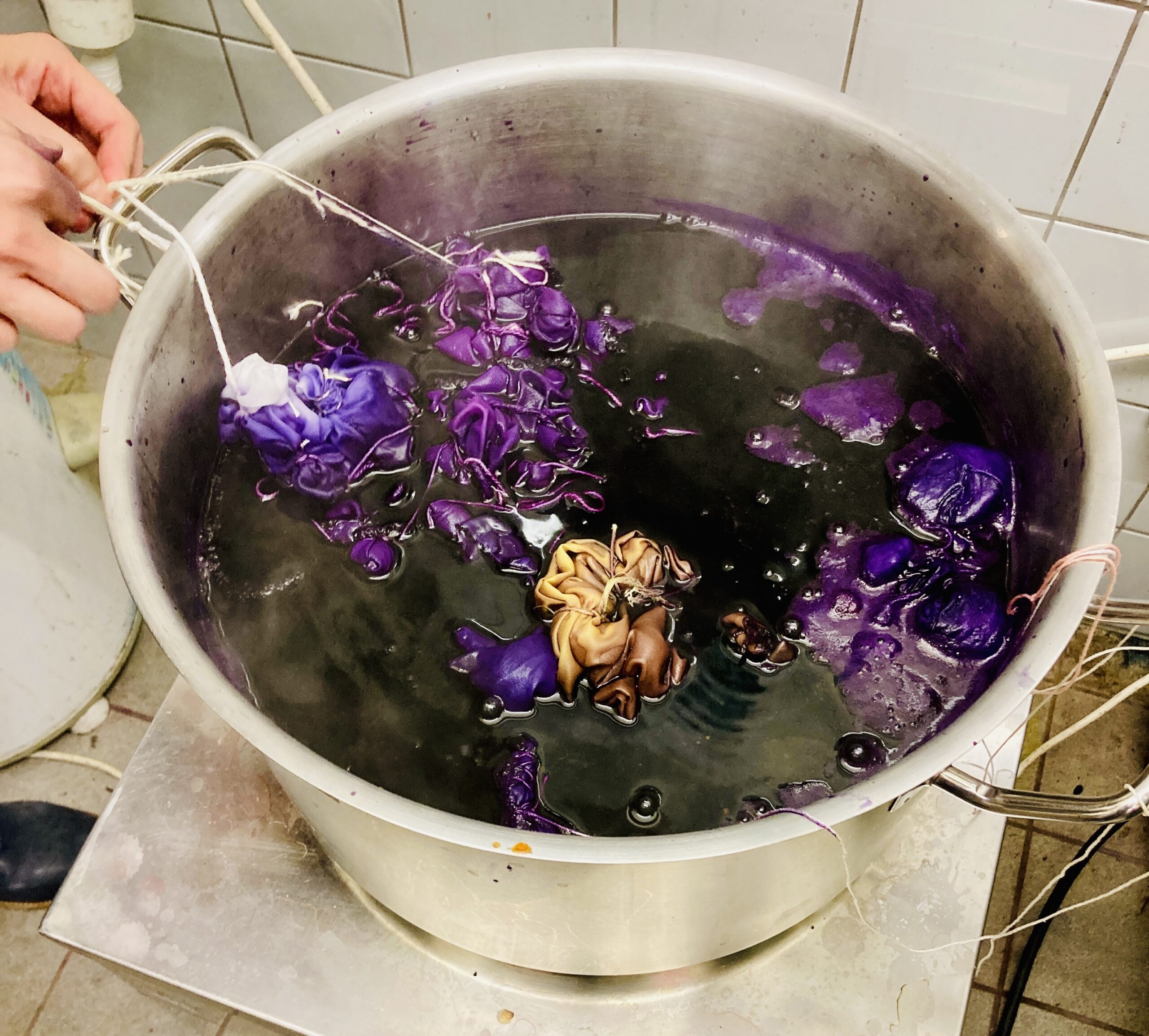 Färbeflotte-Blauholz